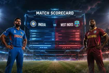 India National Cricket Team Vs West Indies Cricket Team Match Scorecard
