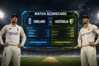 England Cricket Team Vs Australian Men's Cricket Team Match Scorecard