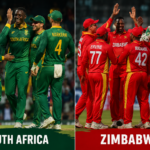 South Africa National Cricket Team Vs Zimbabwe National Cricket Team Timeline