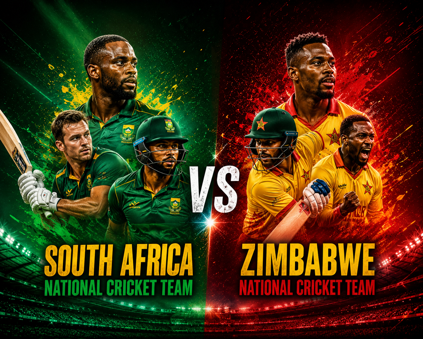 South Africa National Cricket Team Vs Zimbabwe National Cricket Team Match Scorecard