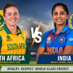 South Africa Women's National Cricket Team Vs India Women's National Cricket Team Timeline