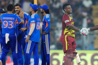 india national cricket team vs west indies cricket team match scorecard