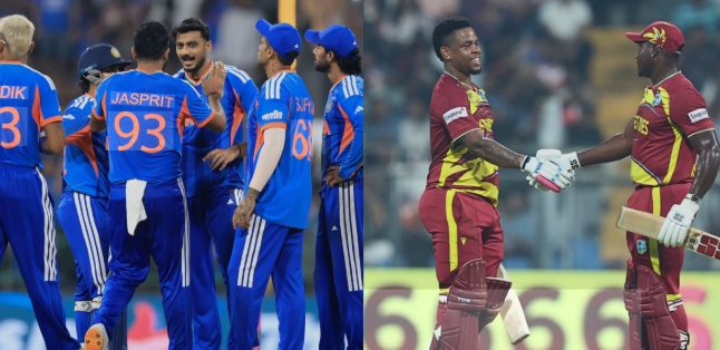india national cricket team vs west indies cricket team match scorecard