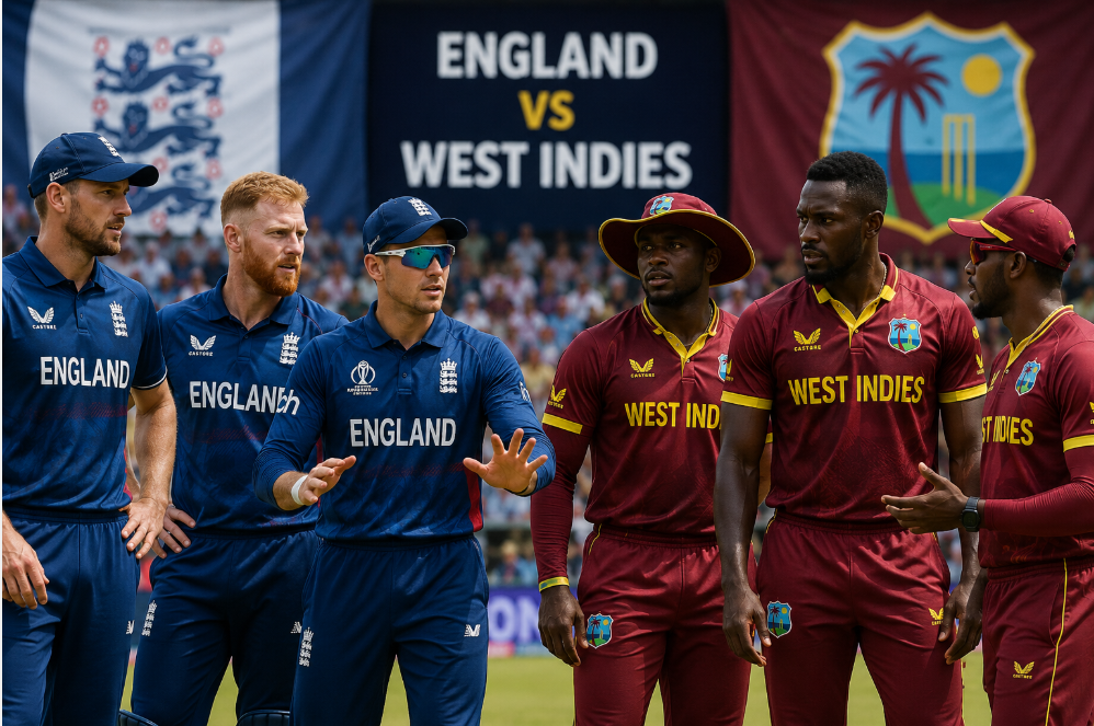 england cricket team vs west indies cricket team standings