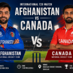 Afghanistan National Cricket Team Vs Canada National Cricket Team Match Scorecard