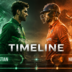 Pakistan National Cricket Team Vs Netherlands National Cricket Team Timeline