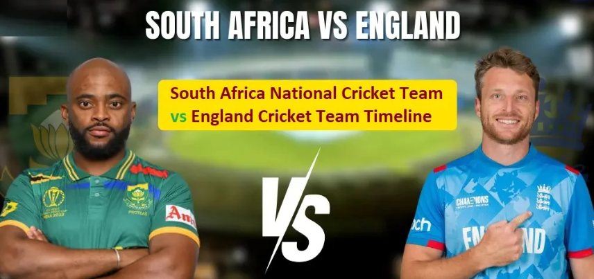England Cricket Team Vs South Africa National Cricket Team Timeline