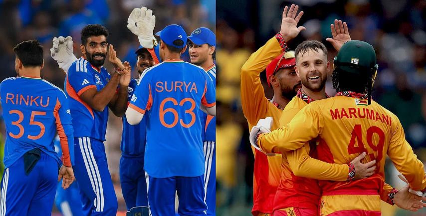 Zimbabwe National Cricket Team Vs India National Cricket Team Players