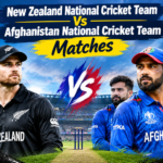 New Zealand National Cricket Team Vs Afghanistan National Cricket Team Matches